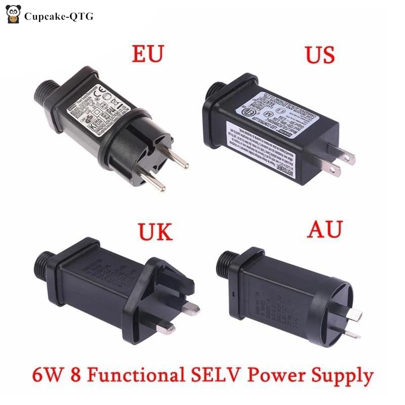 SELV LED  ̹ ġ , EU | US | UK | AU ÷,     ġ, 6W DC 30 V, 31V, 8  ɼ, 1 